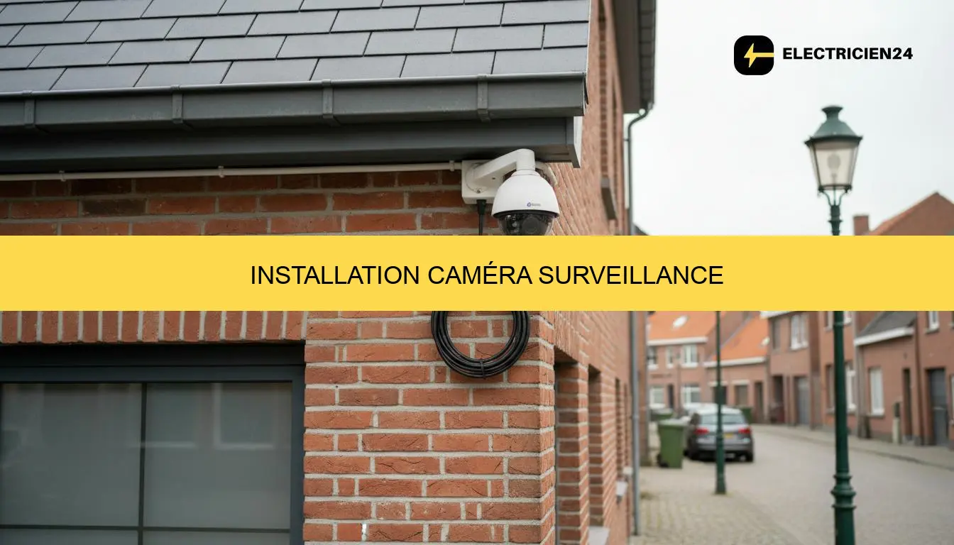 installation caméra surveillance