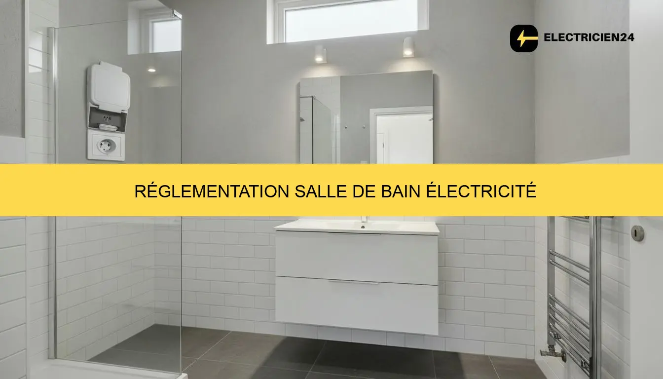 réglementation salle de bain électricité